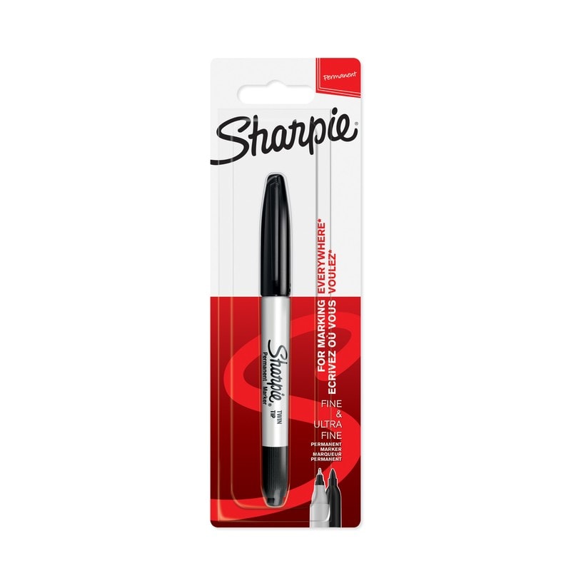 SHARPIE - Merkintäkynä - SHARPIE TWIN TIP MU