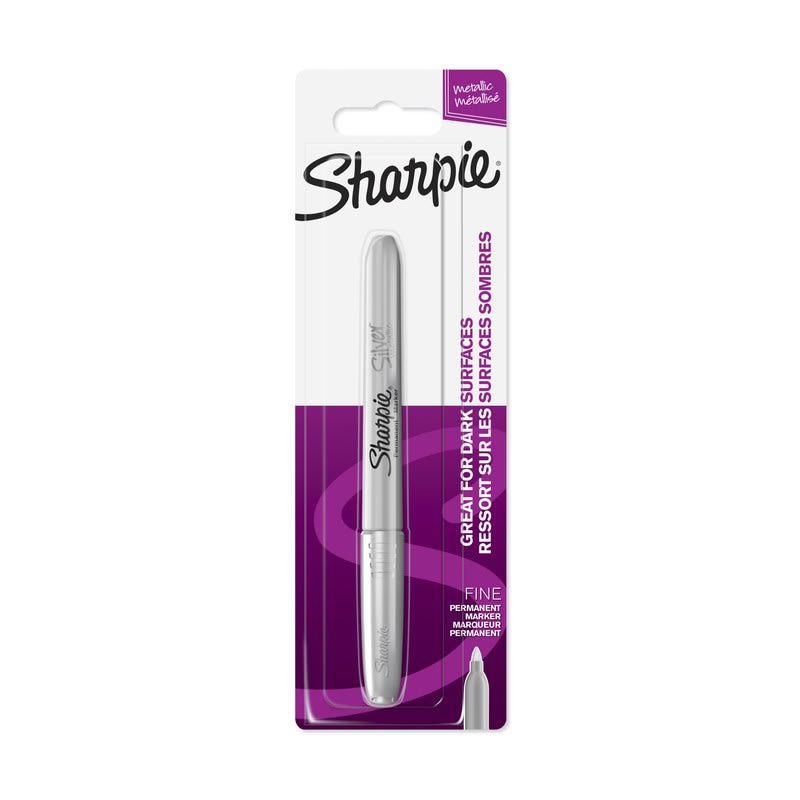 SHARPIE - Merkintätyökalu - Sharpie maalikynä hopea 1,0 mm
