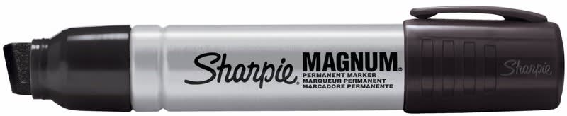 SHARPIE - Merkintäkynä,musta - SHARPIE METAL MAGNUM VIISTOKÄR
