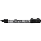 SHARPIE - Merkintäkynä,musta - SHARPIE METAL SMALL PYÖREÄKÄR
