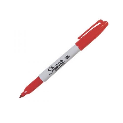 SHARPIE - Merkintätyökalu - Sharpie Fine Punainen