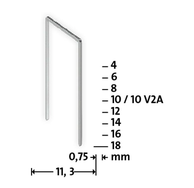 NOVUS - Sinkilä ja naula - A 53/8mm sinkilä , 5000kpl