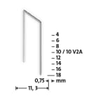 NOVUS - Sinkilä ja naula - A 53/8mm sinkilä , 5000kpl