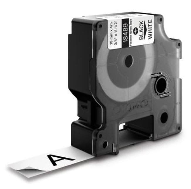 DYMO - Merkintätarra Rhino - Rhino 19 mm flexible nylon b/w