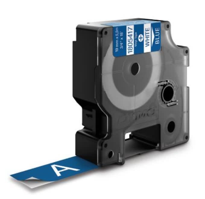 DYMO - Merkintätarra Rhino - Rhino 19 mm vinyl w/blue