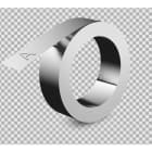 DYMO - Merkintänauha Al ilman liimaa - DYMO 3DTAPE ALUMINIUM W/O GLUE