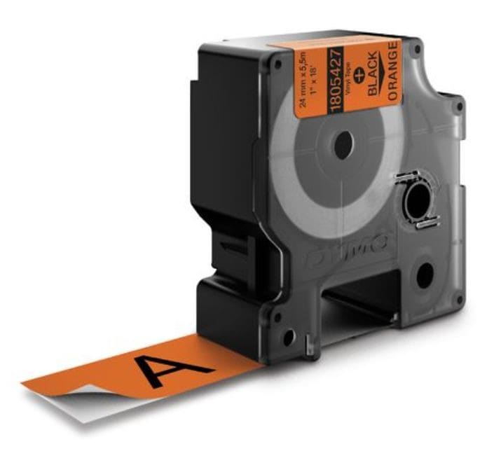 DYMO - Merkintätarra Rhino - Rhino 24 mm vinyl b / orange