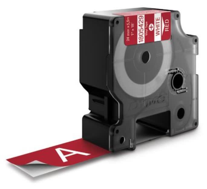 DYMO - Merkintätarra Rhino - Rhino 24 mm vinyl w / red