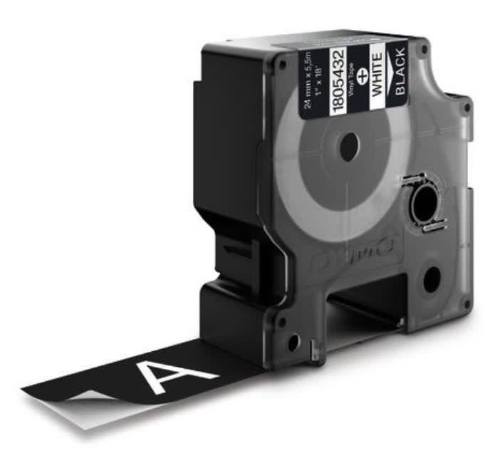 DYMO - Merkintätarra Rhino - Rhino 24mm vinyl w / black