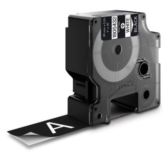 DYMO - Merkintätarra Rhino - Rhino 24mm vinyl w / black