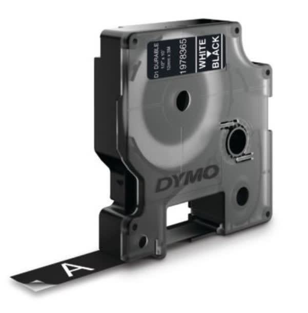 DYMO - Merkintätarra Rhino - Rhino 12 mm vinyl w / black