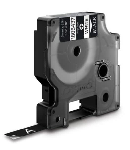 DYMO - Merkintätarra Rhino - Rhino 9 mm vinyl w / black