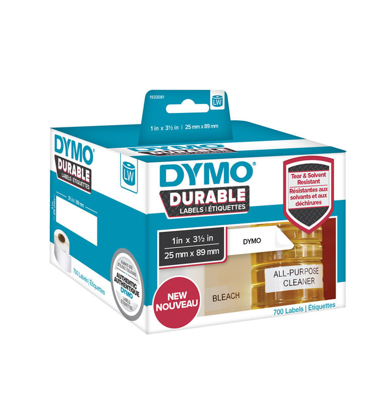 DYMO - Merkintätarra - Dymo LW muovitarra 25x89