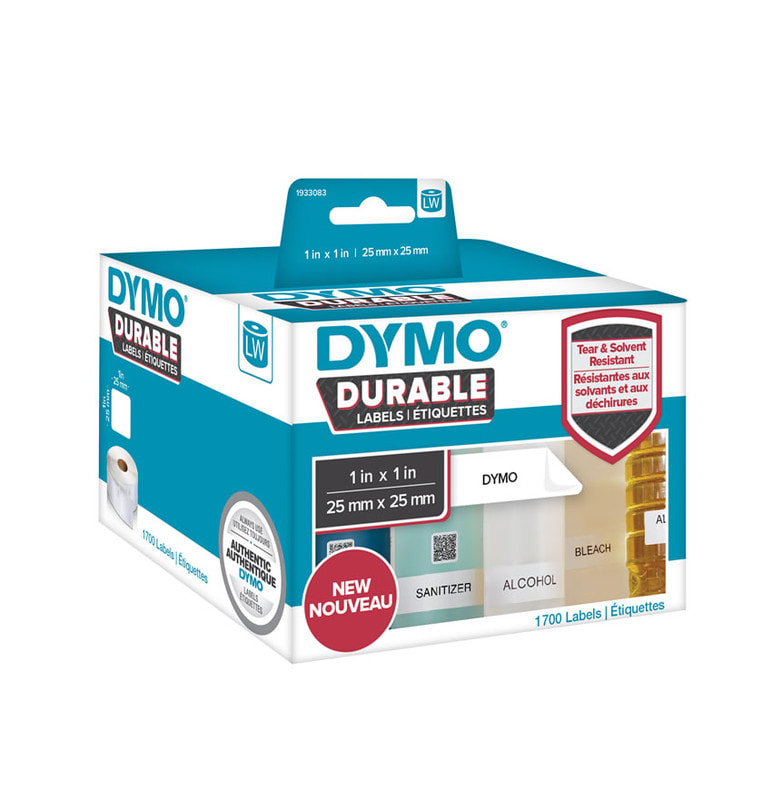 DYMO - Merkintätarra - Dymo LW muovitarra 25x25