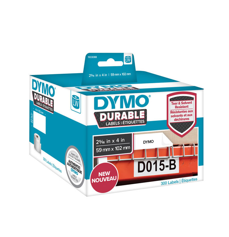 DYMO - Merkintätarra - Dymo LW muovitarra 59x102