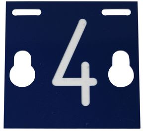 FINNGRA - Lähdön numerokilpi 4 - Lähdön numerokilpi 4