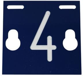 FINNGRA - Lähdön numerokilpi 4 - Lähdön numerokilpi 4