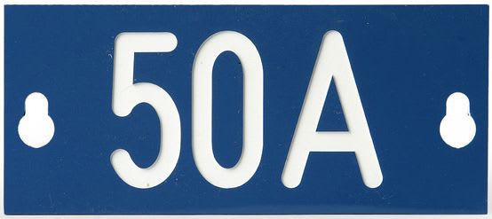 FINNGRA - Merkintäkilpi 50/ 63 A - Merkintäkilpi 50/63 A