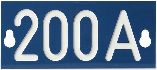 FINNGRA - Merkintäkilpi 200/250 A - Merkintäkilpi 200/250 A