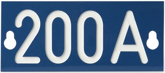 FINNGRA - Merkintäkilpi 200/250 A - Merkintäkilpi 200/250 A