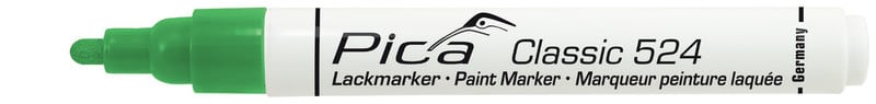 PICA - Maalikynä PICA 524 - P52436 VIHREÄ 2-4MM