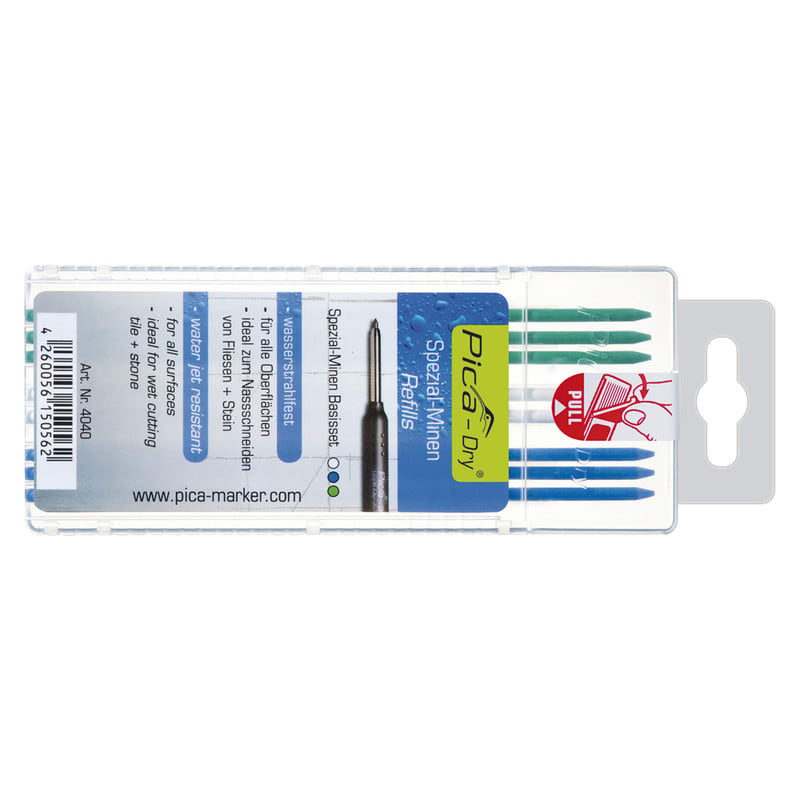 PICA - PICA Merkintätarvike - Dry varateräsarja 8kpl