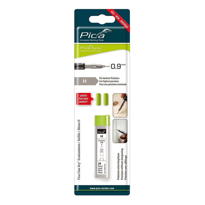 PICA - Merkintäkynä - Pica Fine-Dry varalyijypaketti H