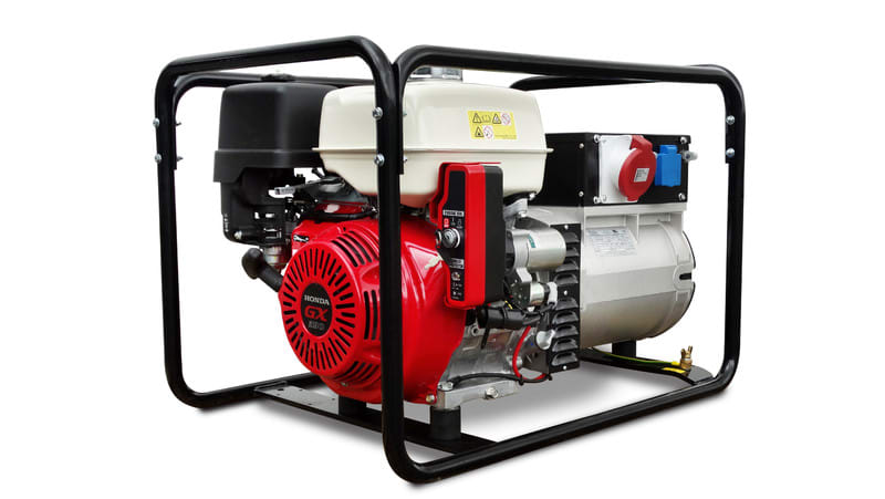 INMESOL - Bensiiniaggregaatti 6.8kW 3-L. - Inmesol AH-850-E