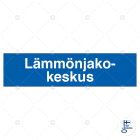 SUOMEN TURVAKAUPPA - Merkintätarra - Lämmönjakokeskus 400x100 TA