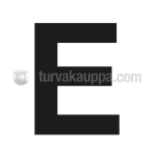 SUOMEN TURVAKAUPPA - Merkintätarra - Irtokirjain E Tarra 100mm
