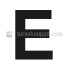 SUOMEN TURVAKAUPPA - Merkintätarra - Irtokirjain E Tarra 100mm
