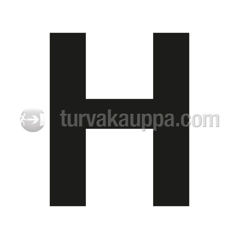 SUOMEN TURVAKAUPPA - Merkintätarra - Irtokirjain H Tarra 100mm