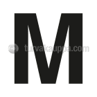 SUOMEN TURVAKAUPPA - Merkintätarra - Irtokirjain M Tarra 100mm