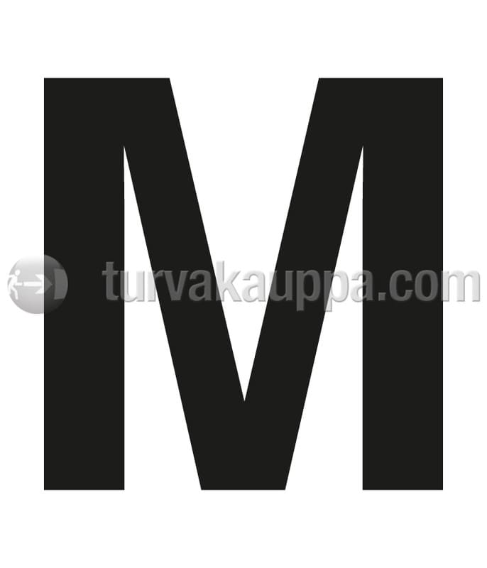 SUOMEN TURVAKAUPPA - Merkintätarra - Irtokirjain M Tarra 100mm