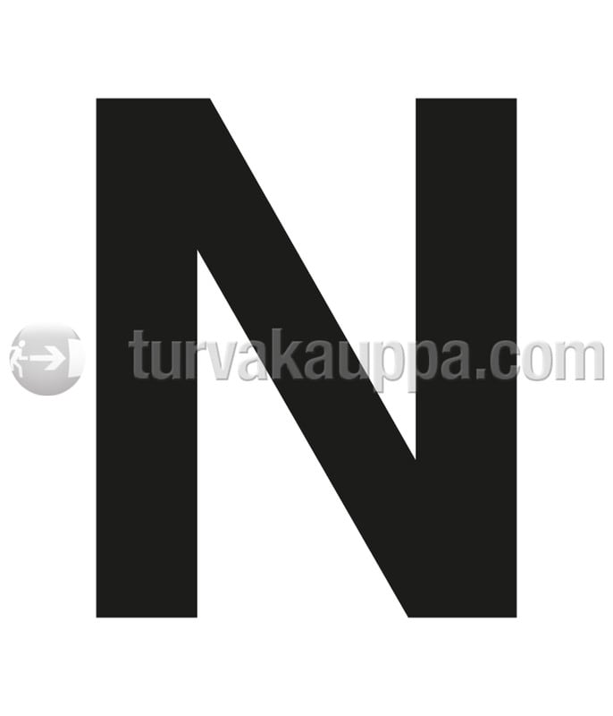 SUOMEN TURVAKAUPPA - Merkintätarra - Irtokirjain N Tarra 100mm