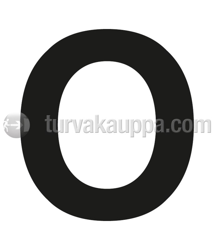 SUOMEN TURVAKAUPPA - Merkintätarra - Irtokirjain O Tarra 100mm