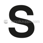 SUOMEN TURVAKAUPPA - Merkintätarra - Irtokirjain S Tarra 100mm