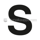 SUOMEN TURVAKAUPPA - Merkintätarra - Irtokirjain S Tarra 100mm