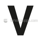 SUOMEN TURVAKAUPPA - Merkintätarra - Irtokirjain V Tarra 100mm