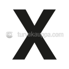 SUOMEN TURVAKAUPPA - Merkintätarra - Irtokirjain X Tarra 100mm