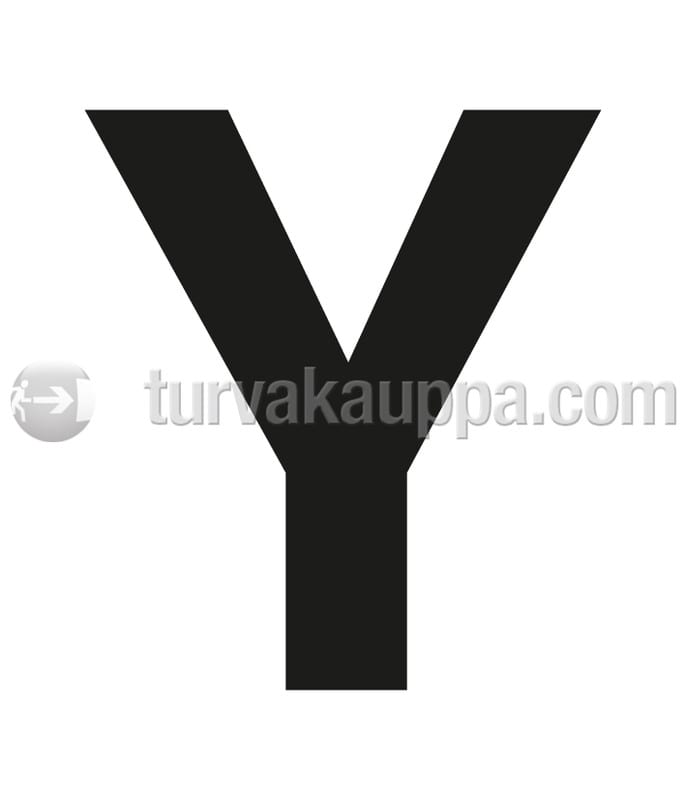 SUOMEN TURVAKAUPPA - Merkintätarra - Irtokirjain Y Tarra 100mm