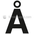 SUOMEN TURVAKAUPPA - Merkintätarra - Irtokirjain Å Tarra 100mm