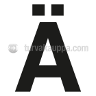 SUOMEN TURVAKAUPPA - Merkintätarra - Irtokirjain Ä Tarra 100mm