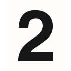 SUOMEN TURVAKAUPPA - Merkintätarra - Irtonumero 2 Tarra 100mm