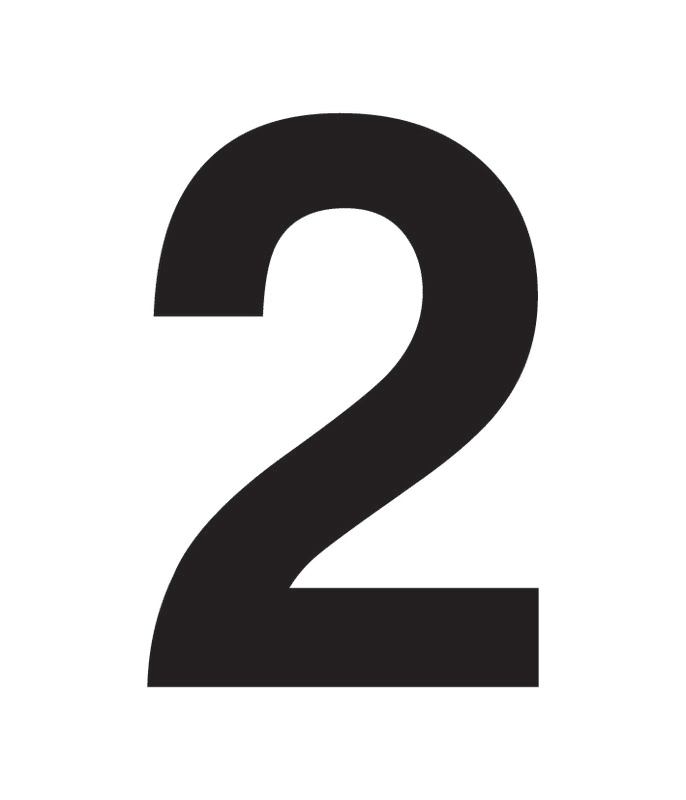 SUOMEN TURVAKAUPPA - Merkintätarra - Irtonumero 2 Tarra 100mm