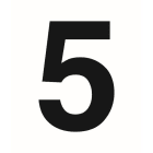 SUOMEN TURVAKAUPPA - Merkintätarra - Irtonumero 5 Tarra 100mm