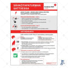 SUOMEN TURVAKAUPPA - Merkintäkilpi 300x400 - Ensiapuohjetaulu FI