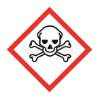 SUOMEN TURVAKAUPPA - Merkintätarra - Välittömästi myrk. 100x100TA