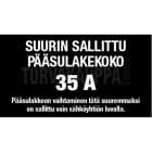 SUOMEN TURVAKAUPPA - 55x30 mm (ark=10kpl) - Sulaketarra-arkki 35A