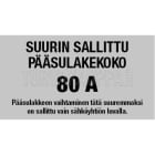 SUOMEN TURVAKAUPPA - 55x30 mm (ark=10kpl) - Sulaketarra-arkki 80A